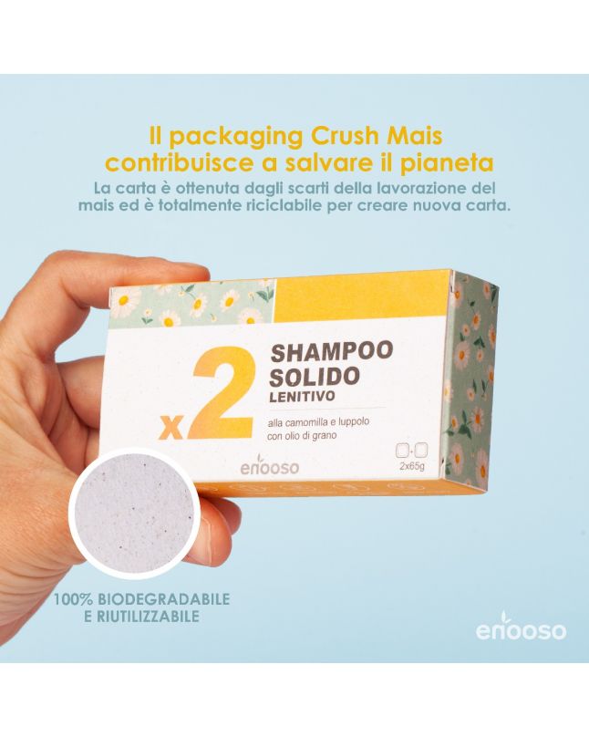 Shampoo Solido Lenitivo x2